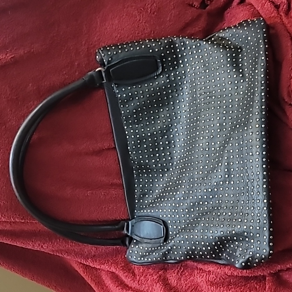 Plantania studded shoulder bag